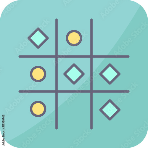 Tic Tac Toe Icon photo