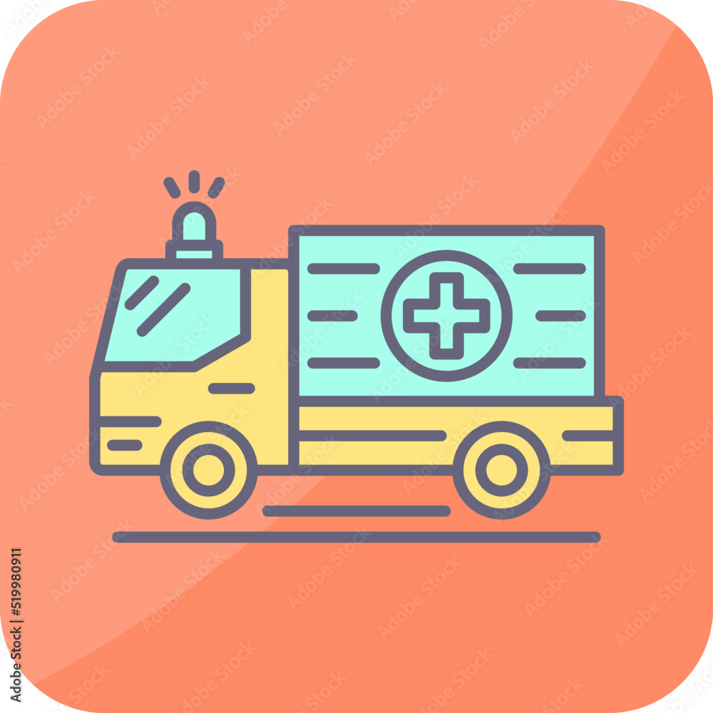 Fototapeta premium Ambulance Icon