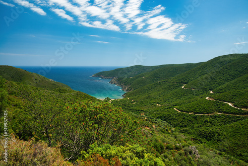 Greek coastal in Chalkidiki island © Creaturart