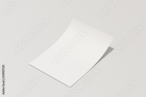 A4 Flyer Brochure Mockup