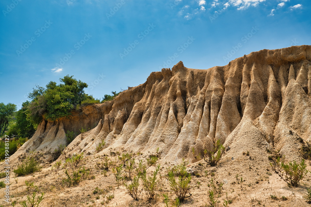 Fototapeta premium Geological formation in Greece