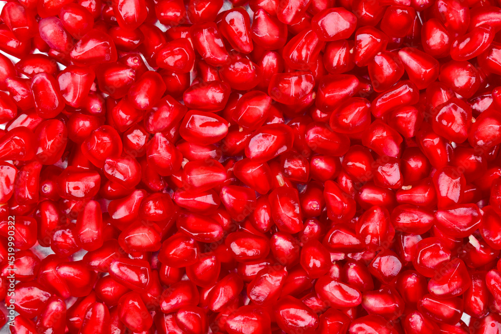 close up of fresh organic pomegranate seed background close up of fresh organic pomegranate seed background