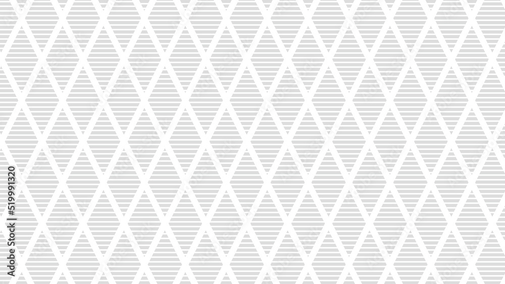 Naklejka premium グレーの菱形ストライプパターン 16：9