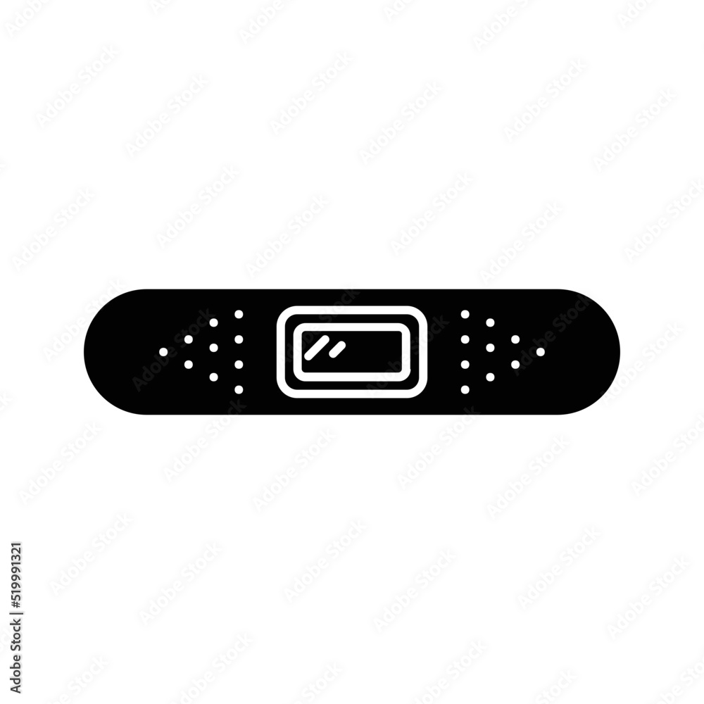 Solid icon for Bandage Solid icon for Bandage