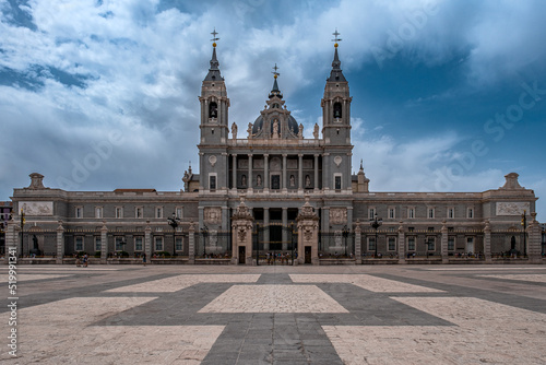 Madrid, esterno cattedrale