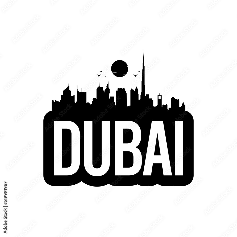 Dubai Bold Skyline