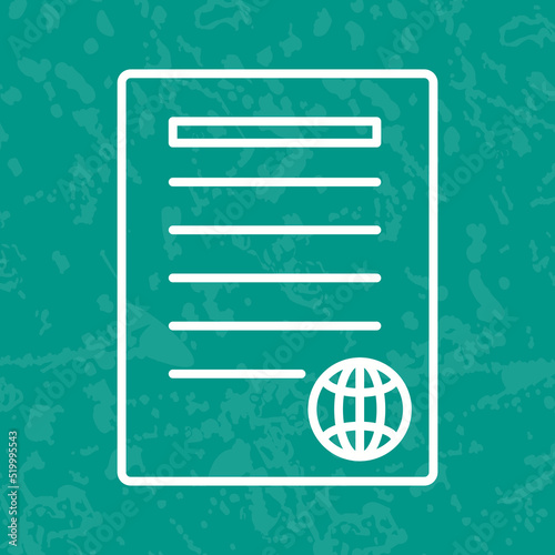 Unique Press Releases Vector Icon