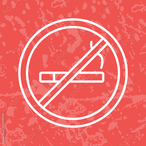 No Smoking Vector Icon