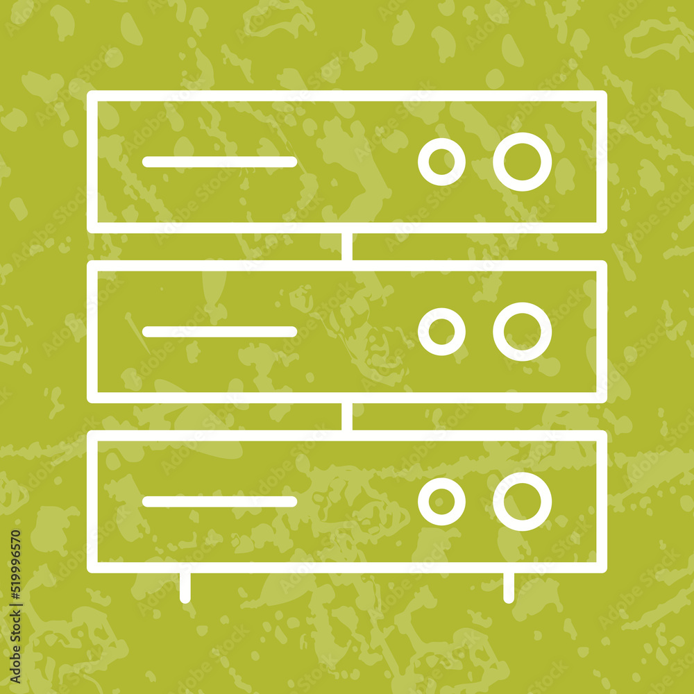 Obraz premium Server Network Icon