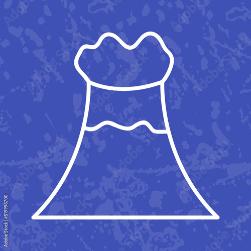 Volcano Vector Icon