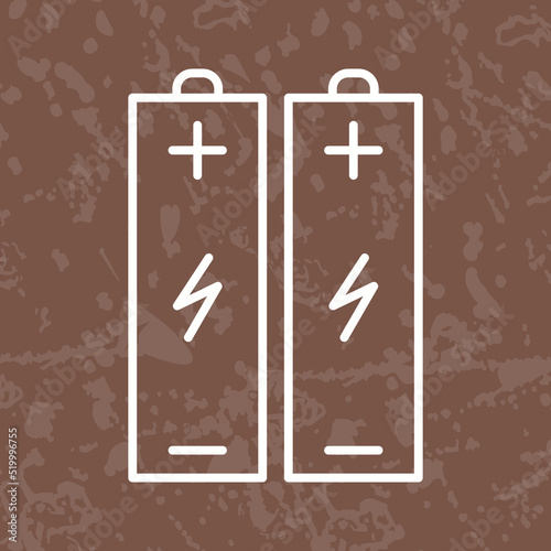 Batteries Vector Icon