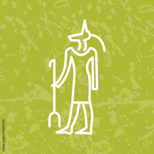 Egyptian god Icon