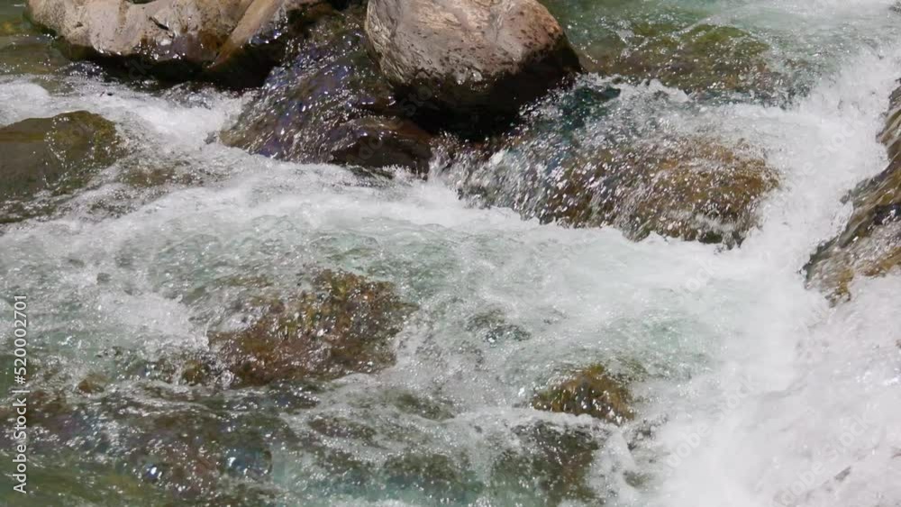 water stream in slow motion water stream in slow motion