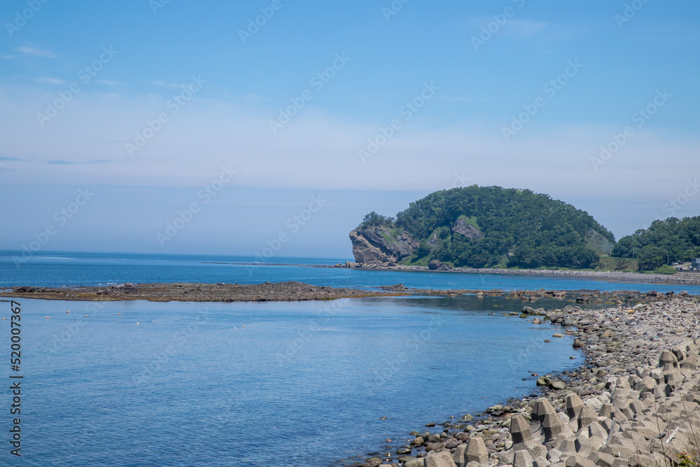 北海道　チャシコツ岬・亀岩
