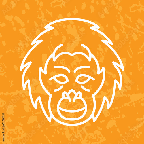 Orangutan Icon