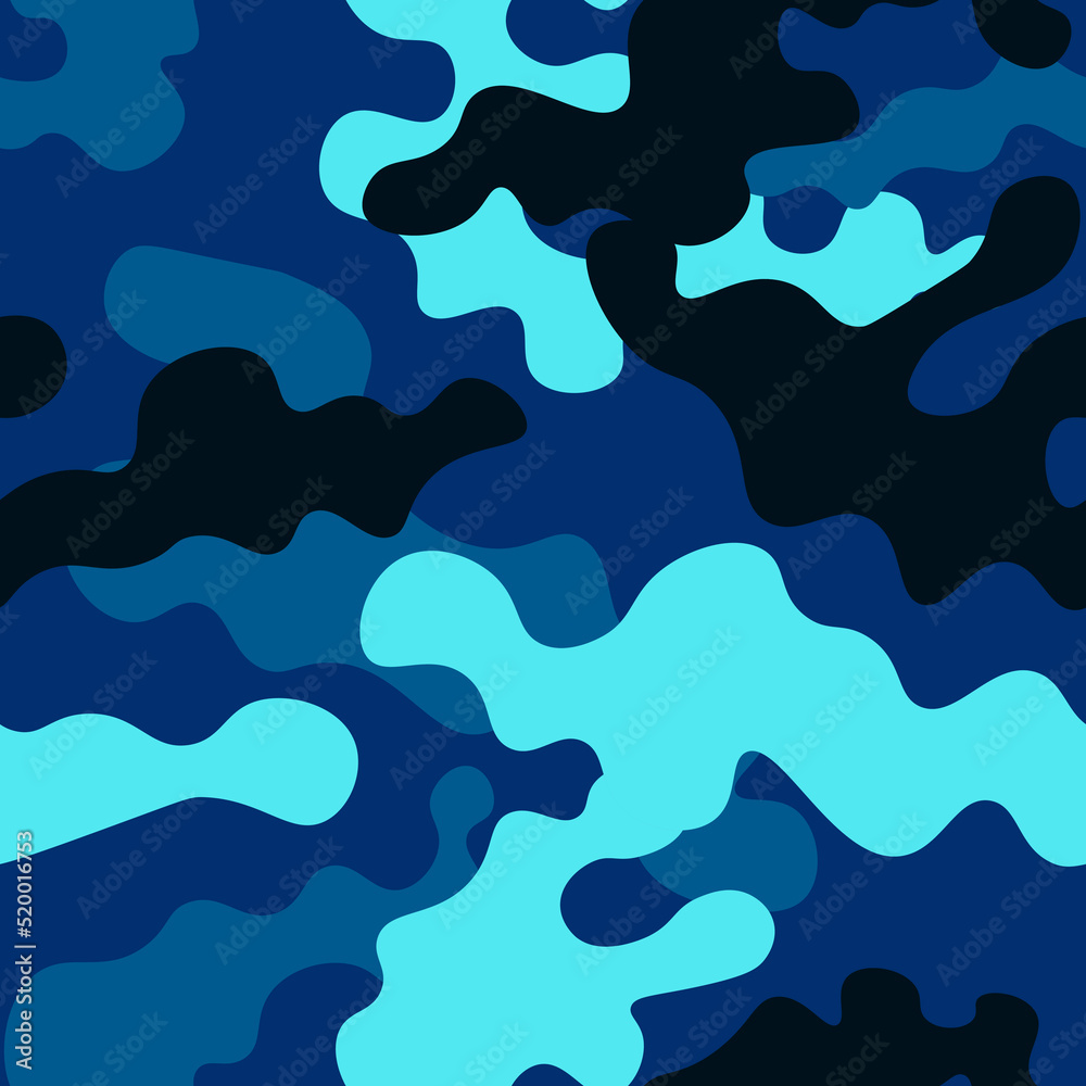 Camouflage texture seamless pattern. Abstract modern military camo texture for army and hunting print. Endless vector background Camouflage texture seamless pattern. Abstract modern military camo texture for army and hunting print. Endless vector background