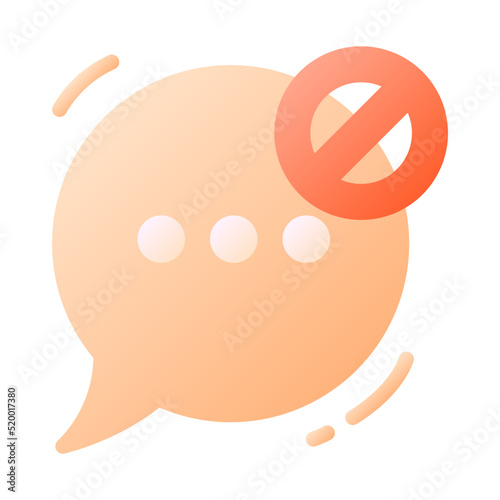 Block Chat Illustration