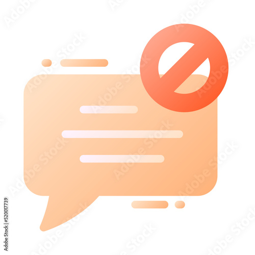 Block Chat Illustration