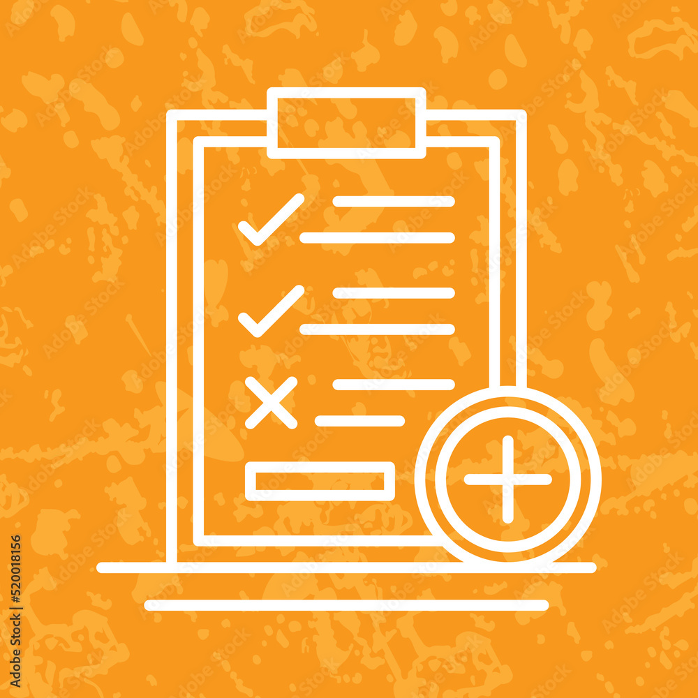 Medical Examination List Icon Medical Examination List Icon