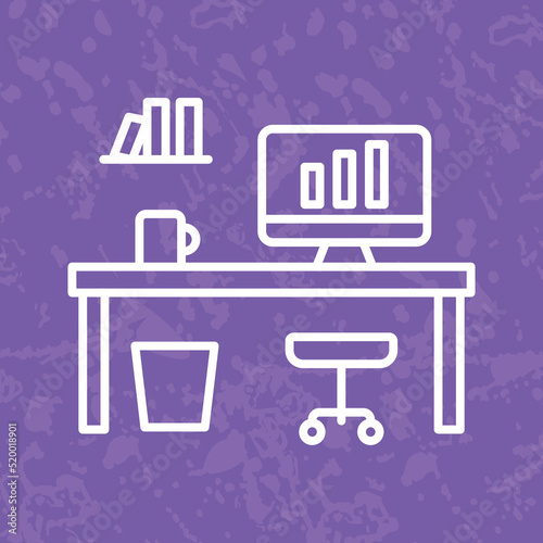 Office Desk Icon
