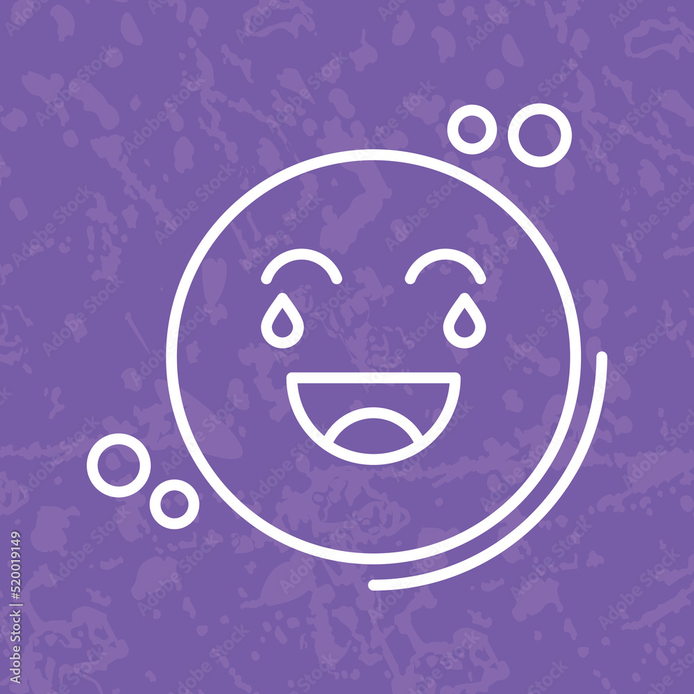 Obraz premium Loughing Icon