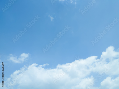 blue sky with clouds