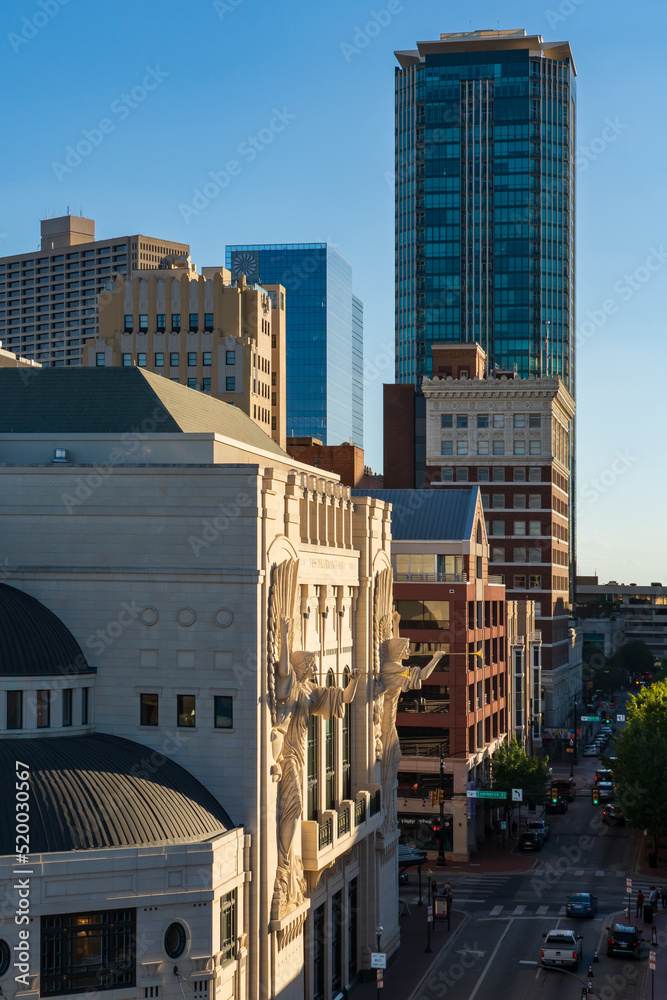 Obraz premium Downtown Fort Worth