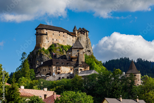 The Orava Castle in Slovakia 