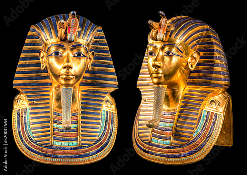 Murais de parede Tutankhamun's golden burial mask