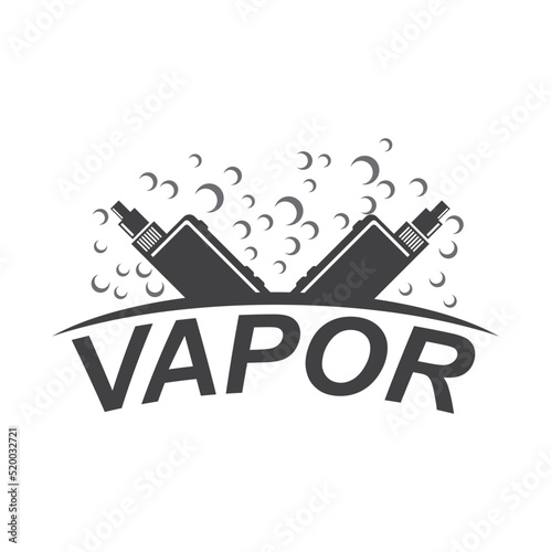 Vapor or vape logo