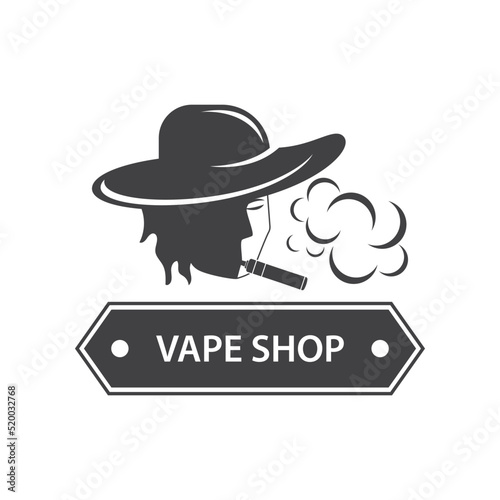 Vapor or vape logo