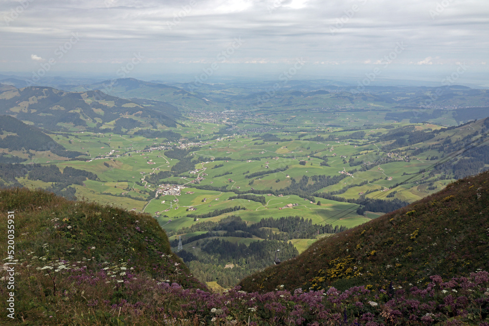 Hoher Kasten, Alpstein, Appenzell, Schweiz Hoher Kasten, Alpstein, Appenzell, Schweiz