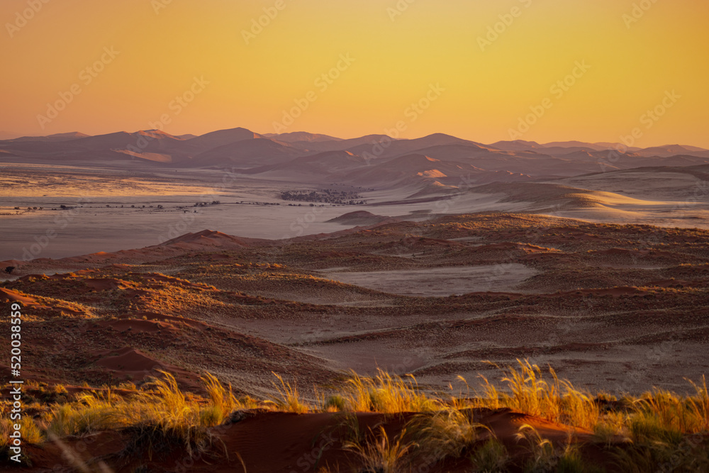 Sunset at Namib Desert in Namibia, Africa