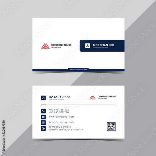 professional modern business card 