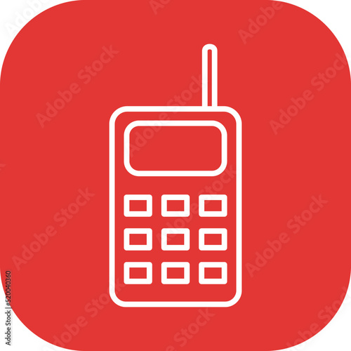 Unique Walkie Talkie Vector Icon