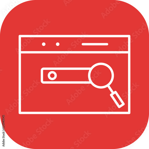 Unique SEO Vector Icon