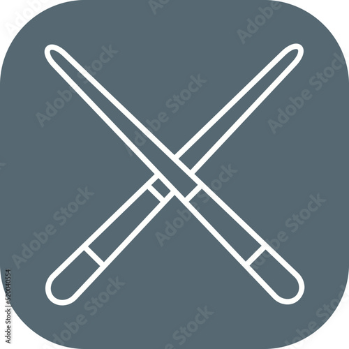 Pool Cue Vector Icon