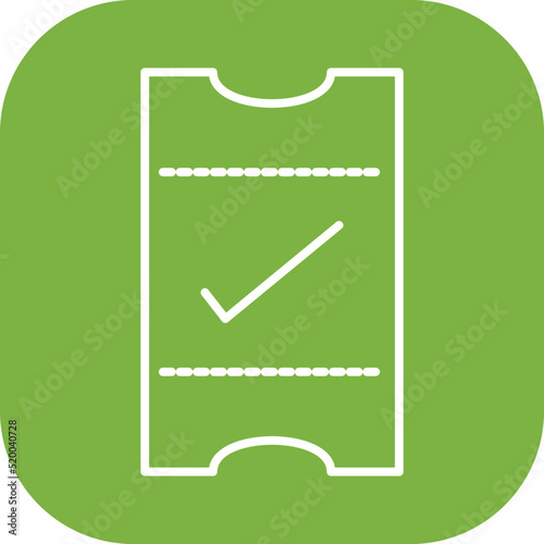 Passes Vector Icon