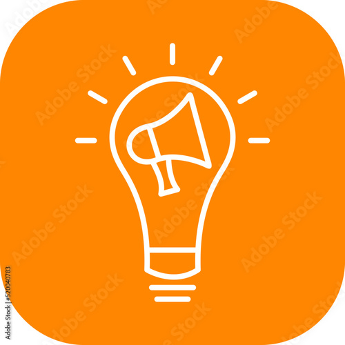 Marketing Idea Vector Icon