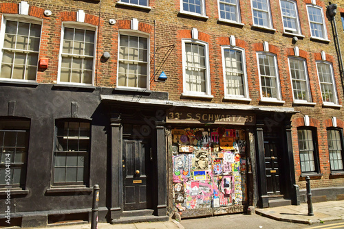 London; England - june 25 2022 : Whitechapel district