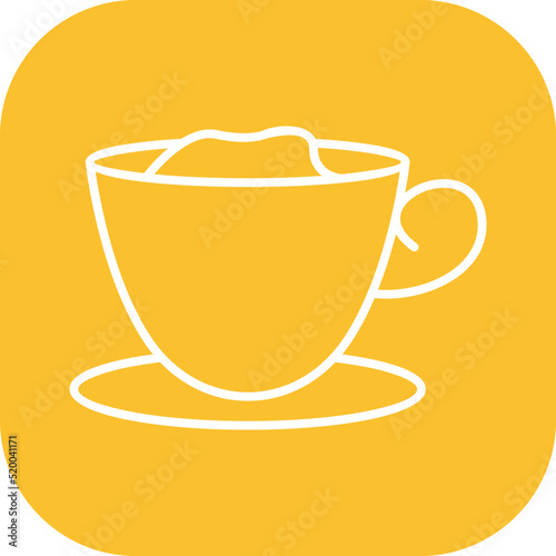 Creamy Coffee Vector Icon