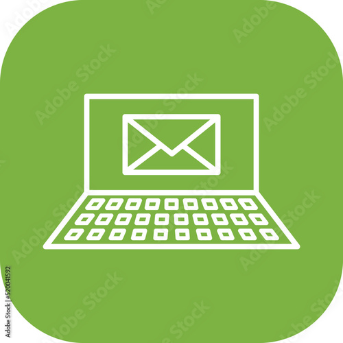 Unique Emails Vector Icon