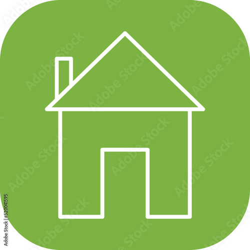 Unique Homepage Vector Icon