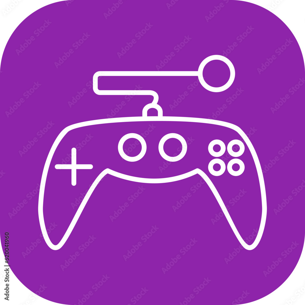 Unique Gaming Control Vector Icon Unique Gaming Control Vector Icon
