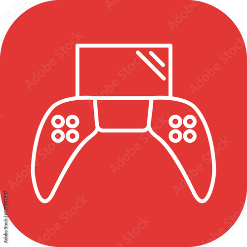 Unique Play Station Vector Icon