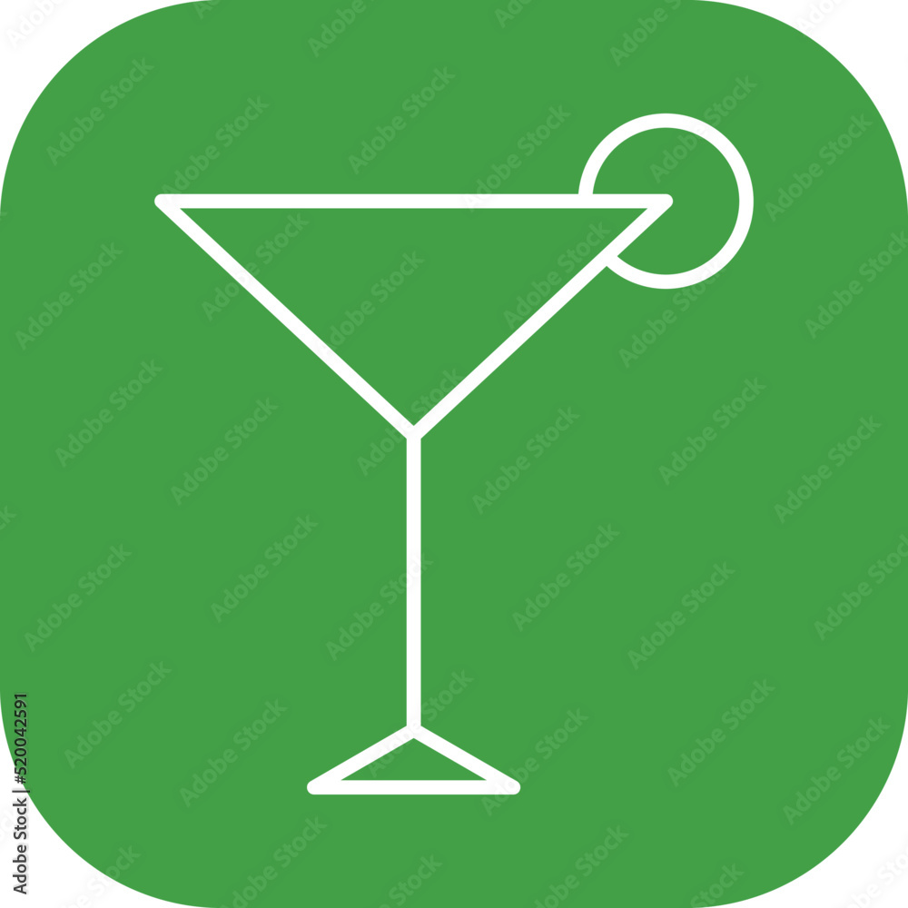 Unique Cosmopolitan Vector Icon Unique Cosmopolitan Vector Icon