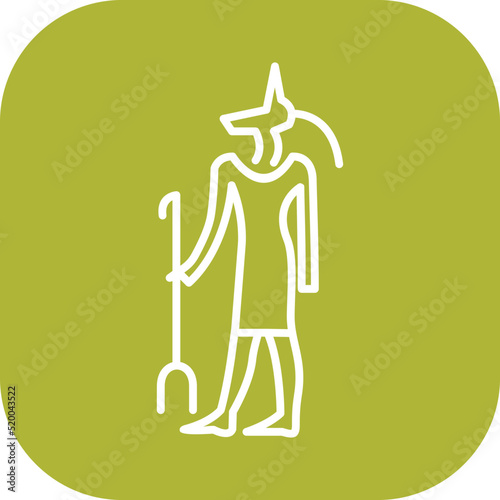 Egyptian god Icon