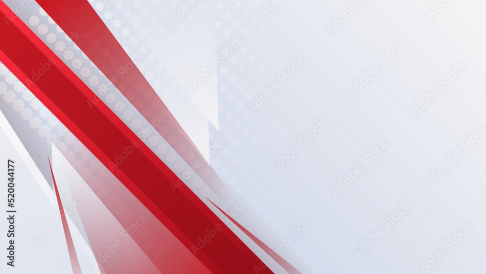 Modern red and white abstract background Modern red and white abstract background