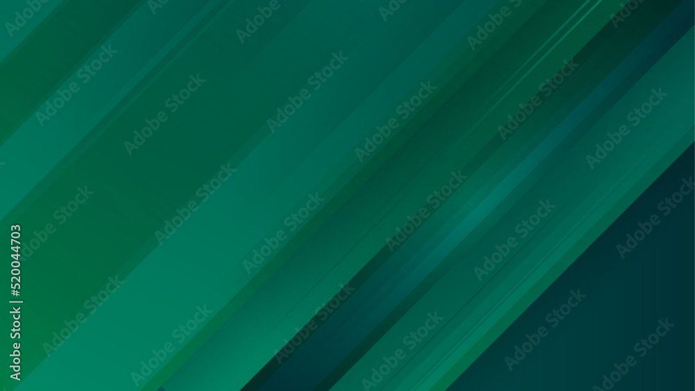 Modern dark green abstract geometric background wallpaper design. Design for poster, template on ...