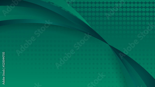 Modern dark green abstract geometric background wallpaper design. Design for poster, template on web, backdrop, banner, brochure, website, flyer, landing page, presentation, certificate, and webinar